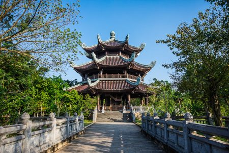 Bái Đính Pagoda in Ninh Bình is Vietnam’s largest Buddhist complex.