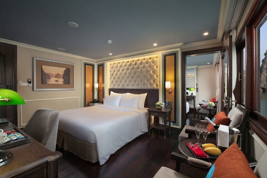 Spectacular Halong Bay 3-Days 5 Stars Cruise w Elegant Suite Balcony (DF11)